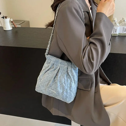 Elegant Minimalist Women's Chain Shoulder Bag