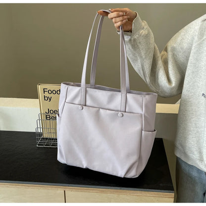 Elegant Canvas Tote Bag for Women - Versatile & Chic