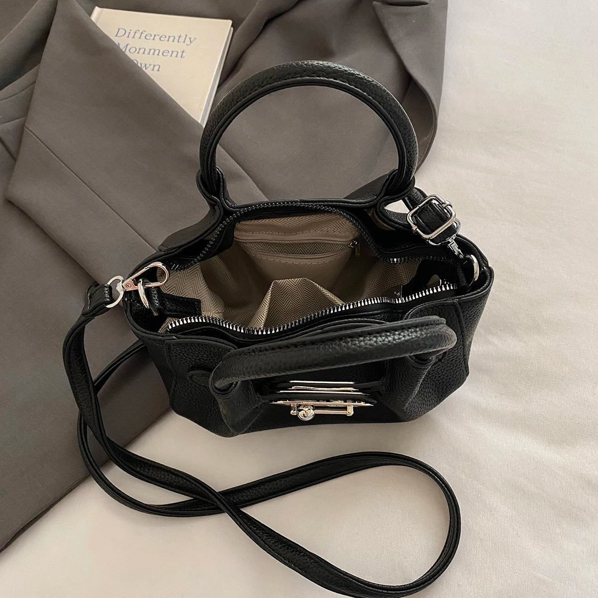 Exquisite PU Leather Crossbody Bag for Women