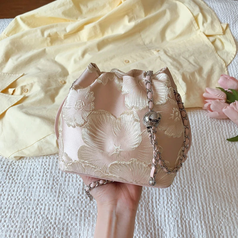 Exquisite Women's Chain Bucket Bags - Summer Collection