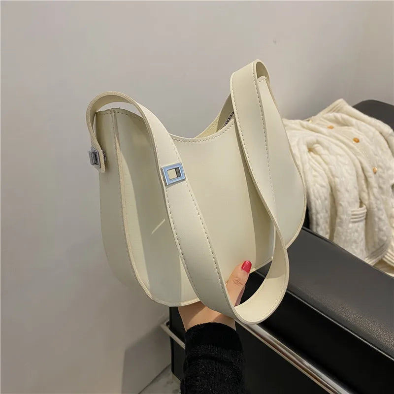 Elegant PU Leather Crossbody Bag for Women
