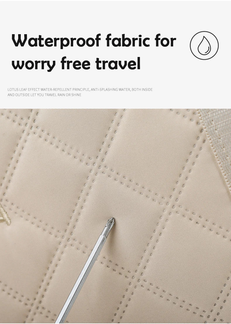 Elegant Oxford Women's Waterproof Travel Bag