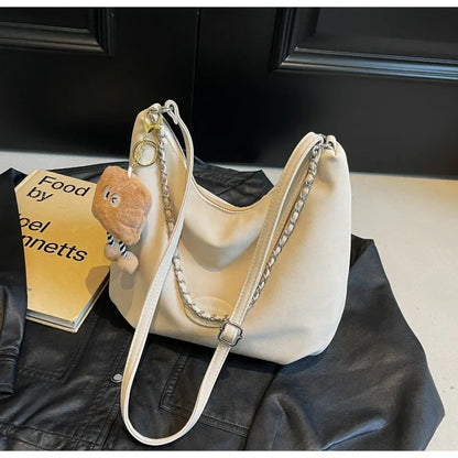 Elegant Retro Women's Shoulder Bag - Autumn Collection