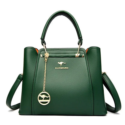 Exquisite Designer Leather Tote - Women's Luxury Handbag