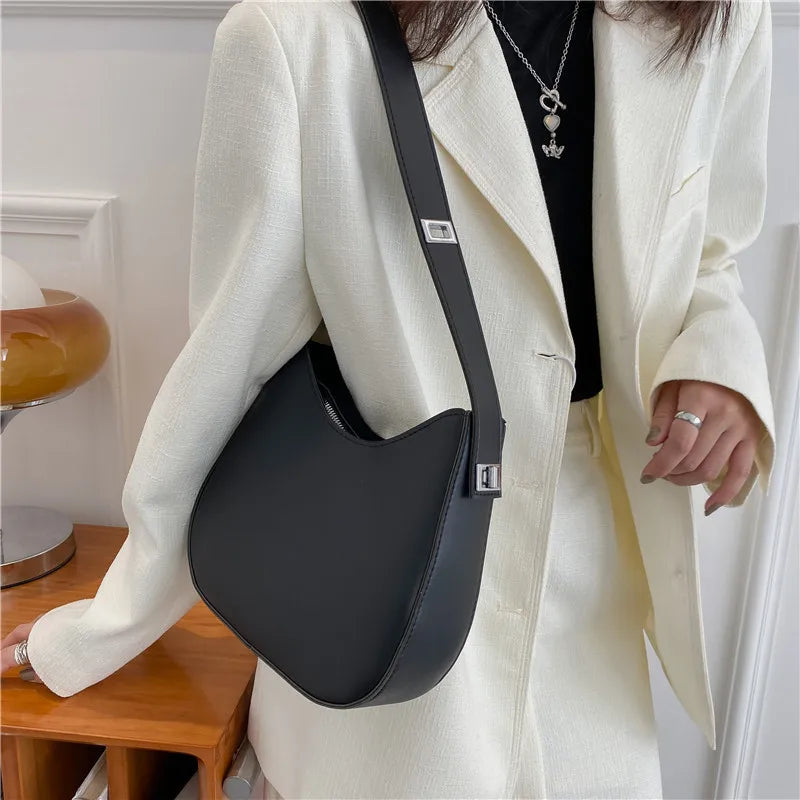 Elegant PU Leather Crossbody Bag for Women