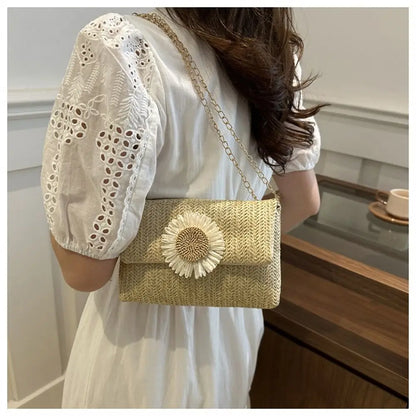 Exquisite Rattan Bohemian Shoulder Bag