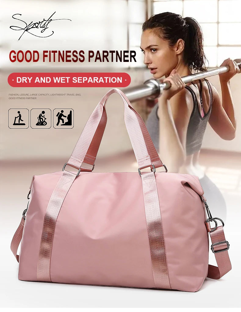 Elegant Women's Waterproof Travel Tote Bag
