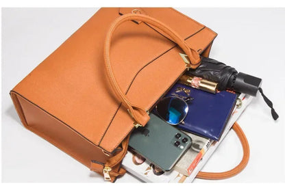 4-Piece Set Crossbody Bag, Wallet, and Card Holder