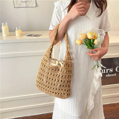 Exquisite Crochet Boho Shoulder Bag