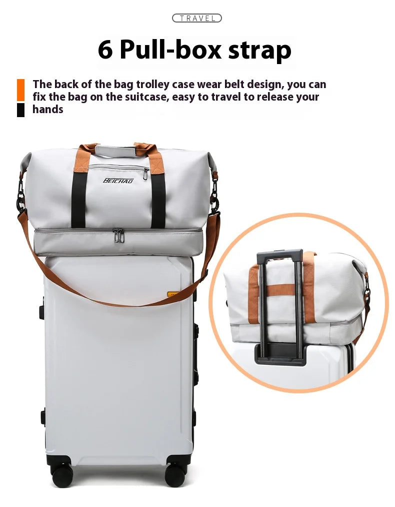 Elegant Oxford Travel Duffle Bag