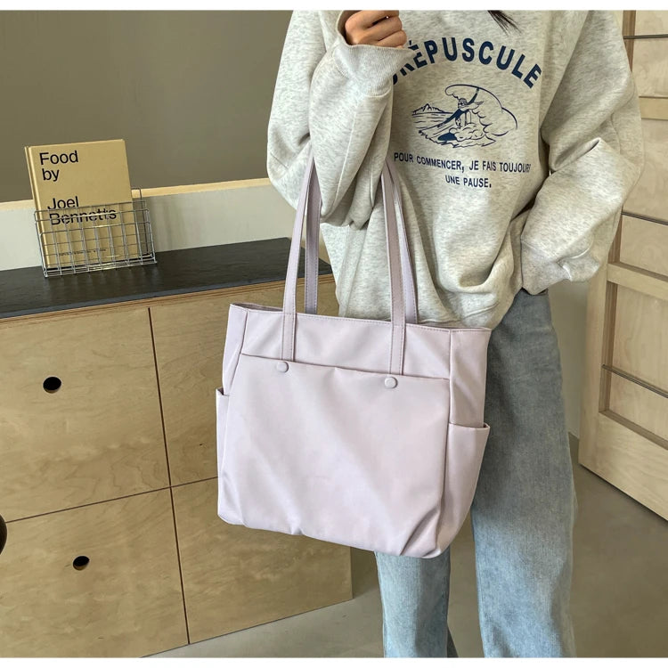 Elegant Canvas Tote Bag for Women - Versatile & Chic
