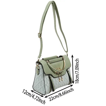 Elegant Designer Leather Shoulder Bag