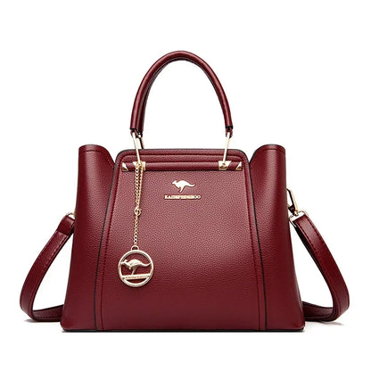 Exquisite Designer Leather Tote - Women's Luxury Handbag