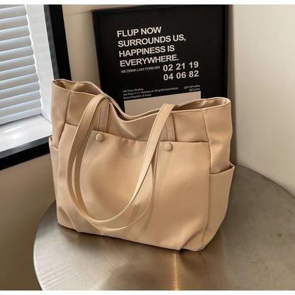 Elegant Canvas Tote Bag for Women - Versatile & Chic
