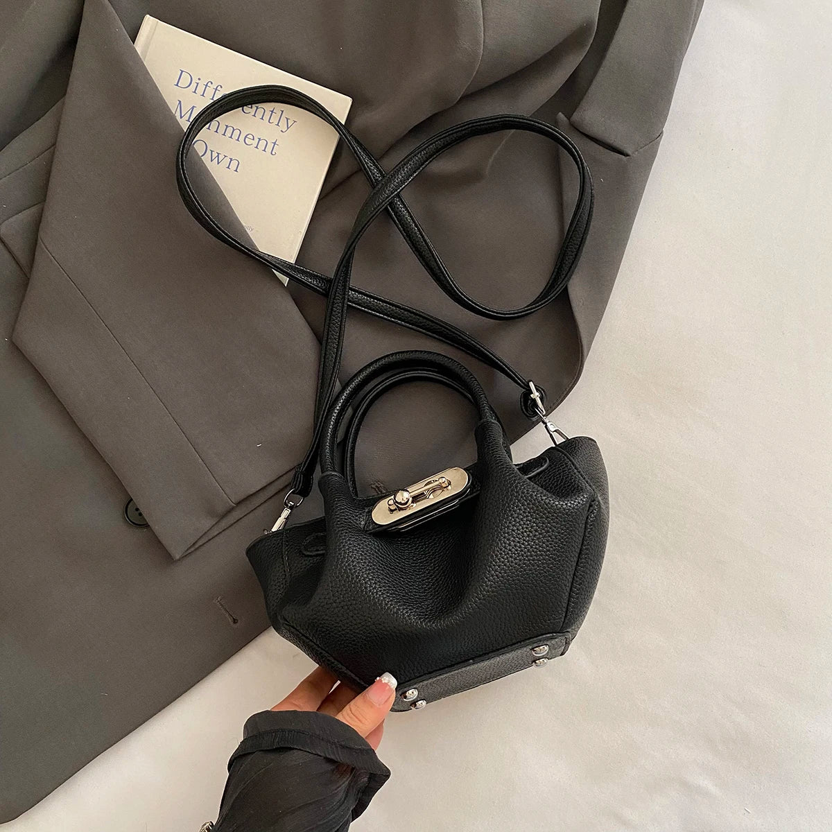 Exquisite PU Leather Crossbody Bag for Women