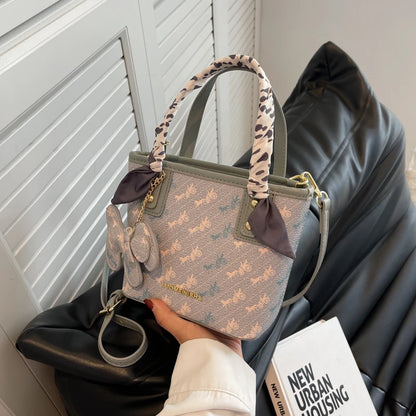Elegant Korean Style Women's Bucket Bag