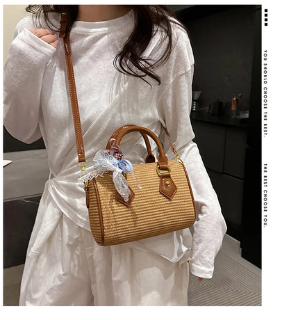 Exquisite Summer Woven Handbag for Women