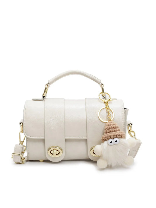 Elegant Women's Soft PU Boston Crossbody Bag