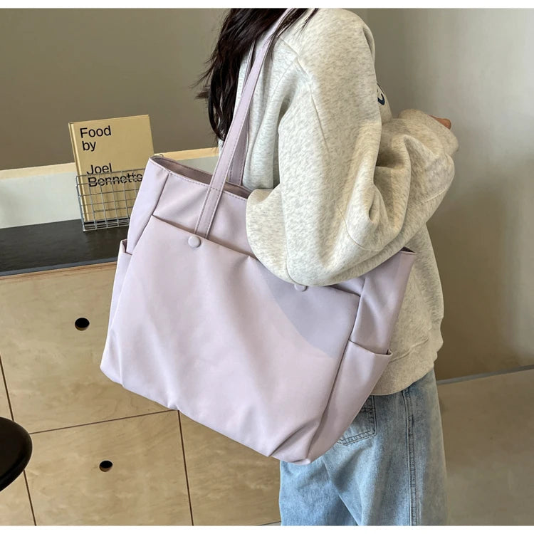 Elegant Canvas Tote Bag for Women - Versatile & Chic