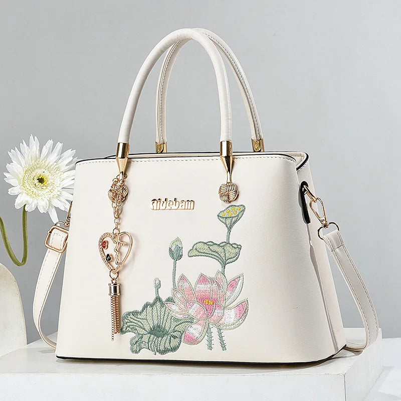Exquisite Embroidered Women's Luxury Handbag