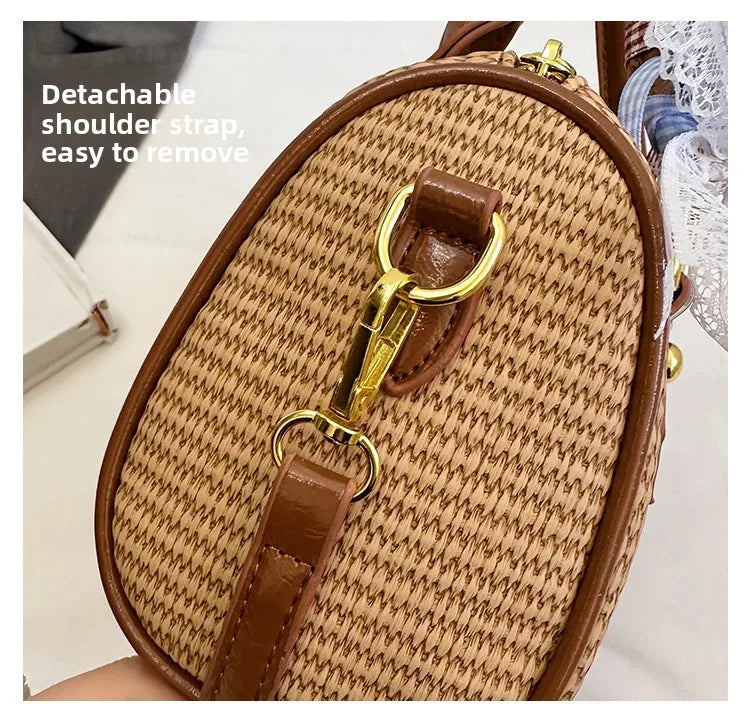 Exquisite Summer Woven Handbag for Women