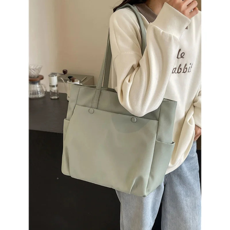 Elegant Canvas Tote Bag for Women - Versatile & Chic