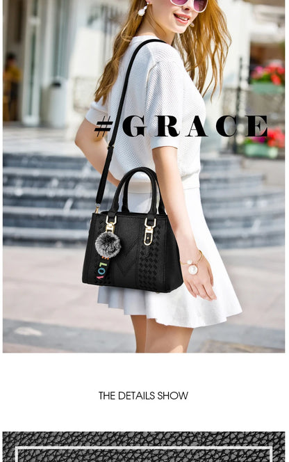 Exquisite Embroidery Women's Messenger Handbag