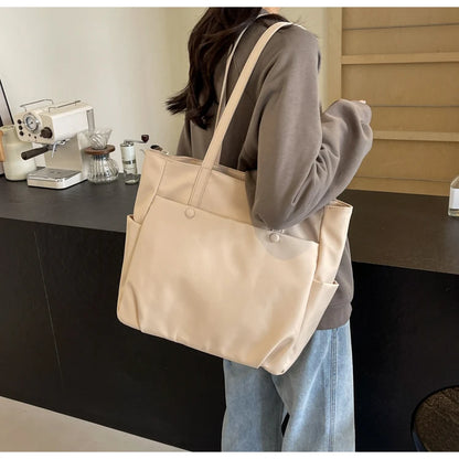 Elegant Canvas Tote Bag for Women - Versatile & Chic