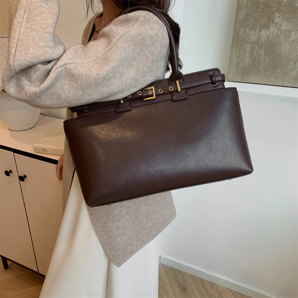 Elegant Vintage Women's Top-Handle Bags