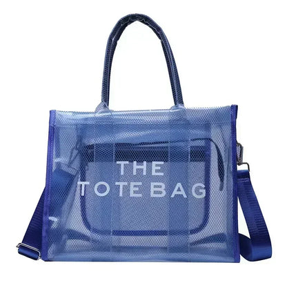 Elegant Transparent PVC Women's Tote Bag