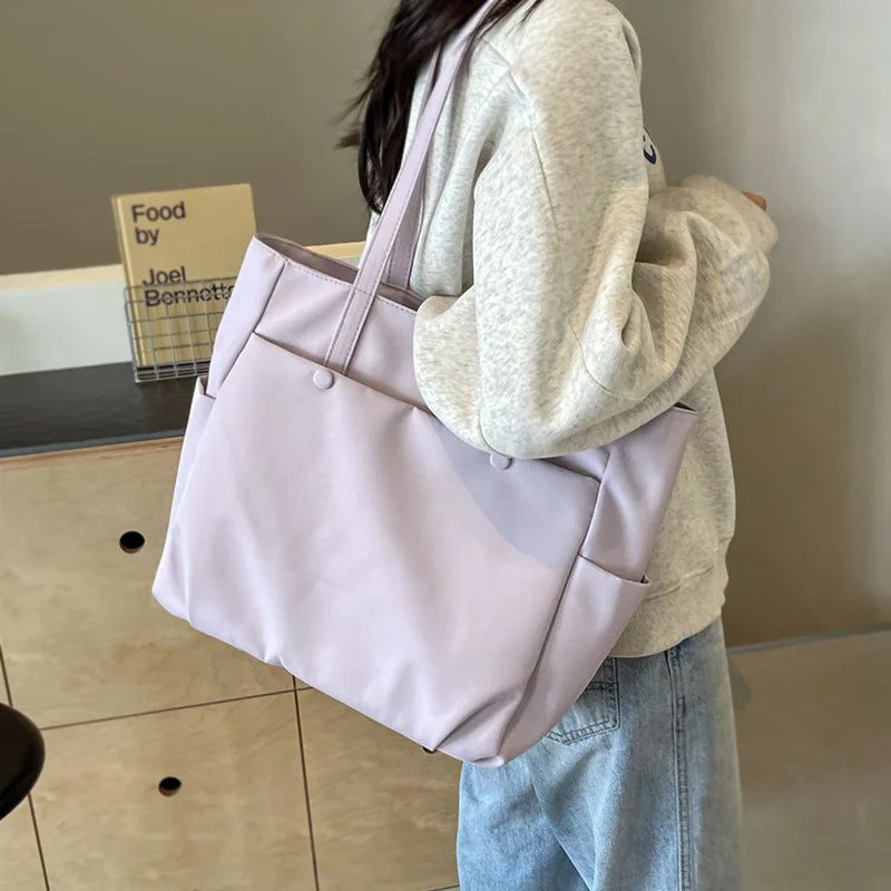 Elegant Canvas Tote Bag for Women - Versatile & Chic