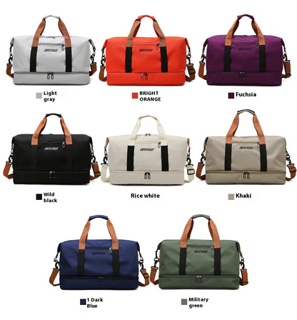 Elegant Oxford Travel Duffle Bag