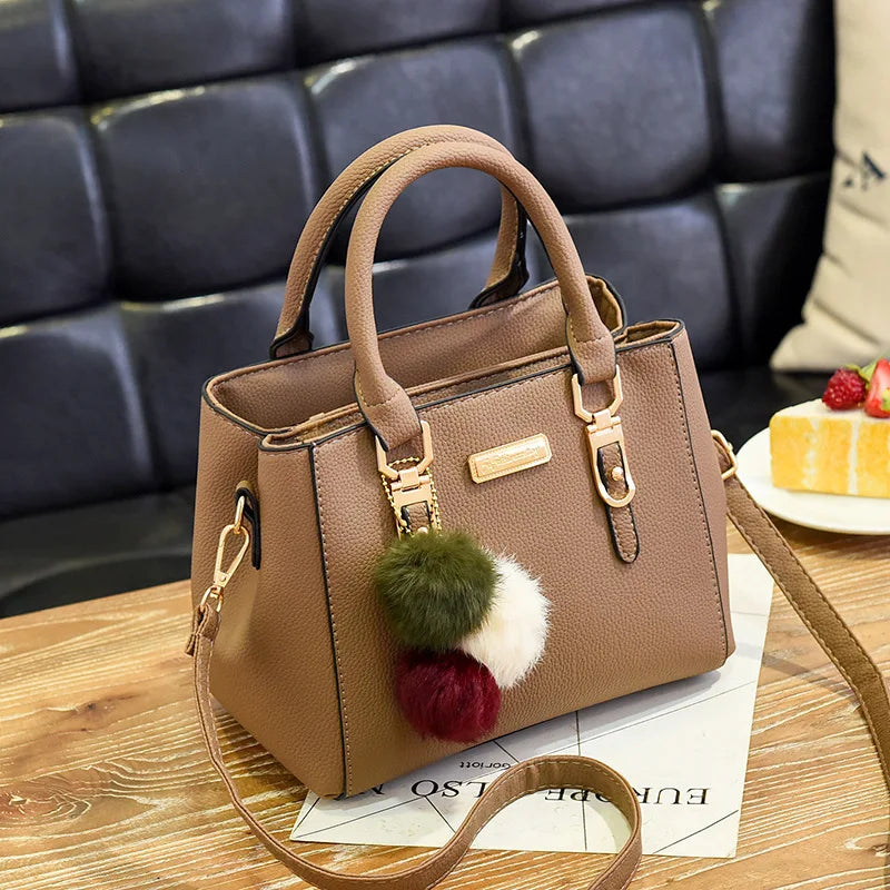 Exquisite Vintage PU Leather Women's Handbag