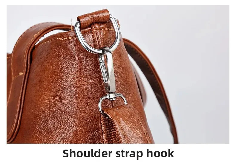 3-Piece Fashionable Women's Shoulder Bag Set