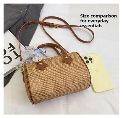 Exquisite Summer Woven Handbag for Women