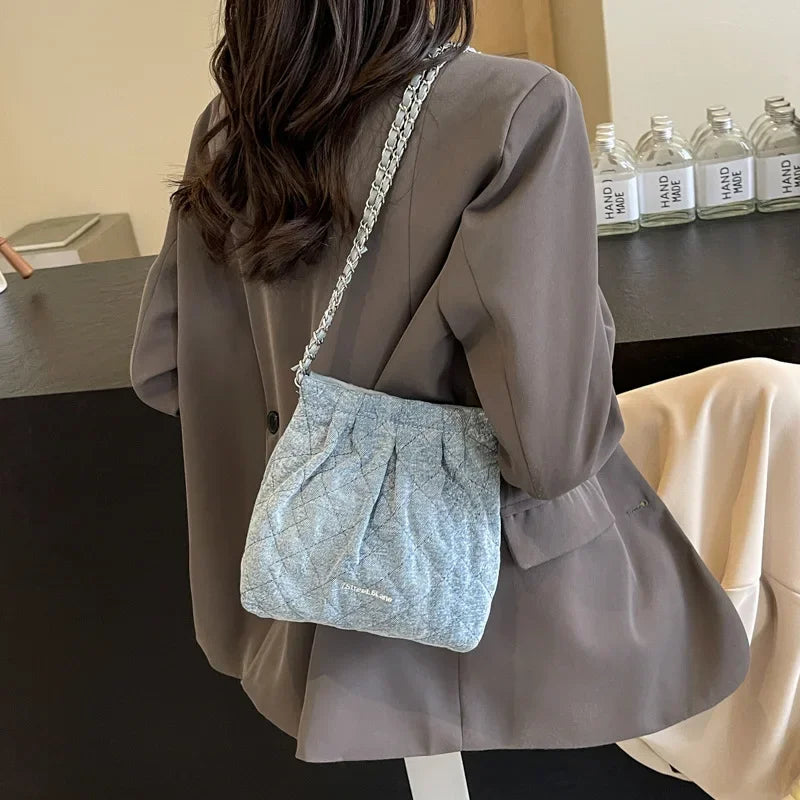 Elegant Minimalist Women's Chain Shoulder Bag