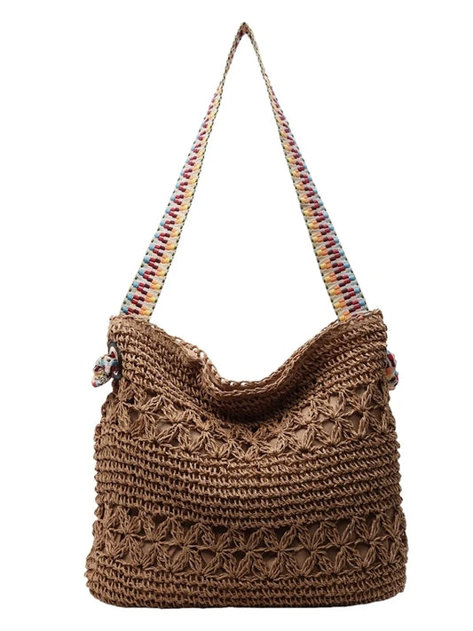 Elegant Summer Woven Tote Bag for Women