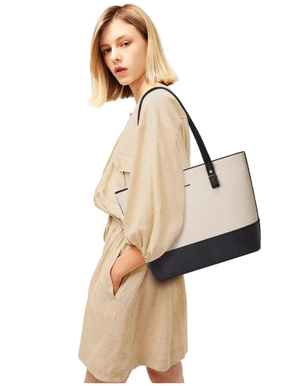 3 Luxurious Pieces (Tote, Bandolera, and Coin Purse) in PU