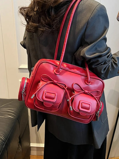 Elegant Women's Boston Shoulder Bag