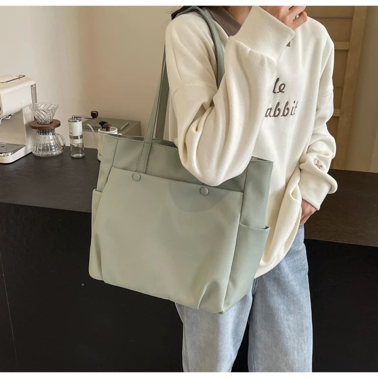 Elegant Canvas Tote Bag for Women - Versatile & Chic