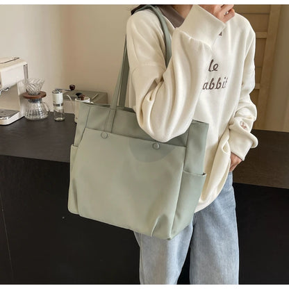 Elegant Canvas Tote Bag for Women - Versatile & Chic