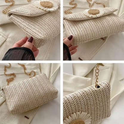 Exquisite Rattan Bohemian Shoulder Bag