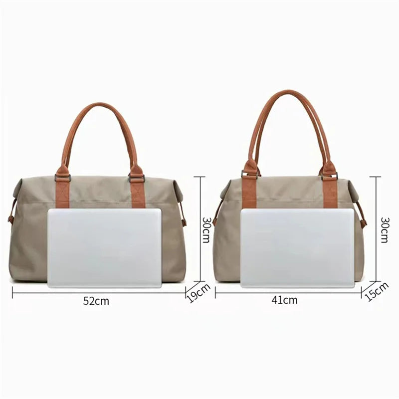 Elegant Women's Multifunctional Travel Duffle Bag