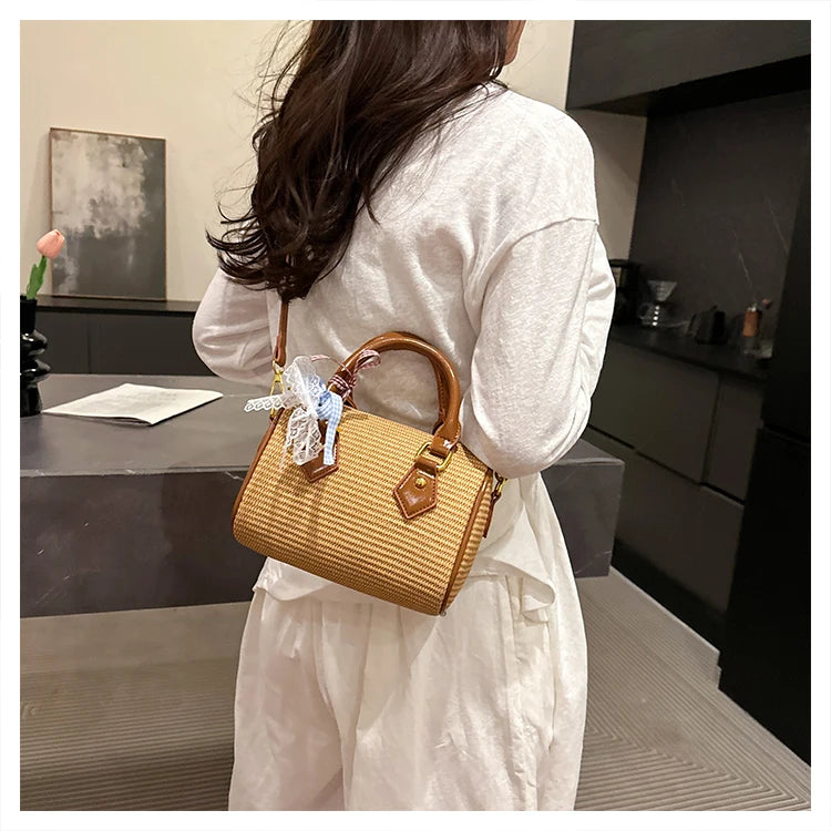 Exquisite Summer Woven Handbag for Women